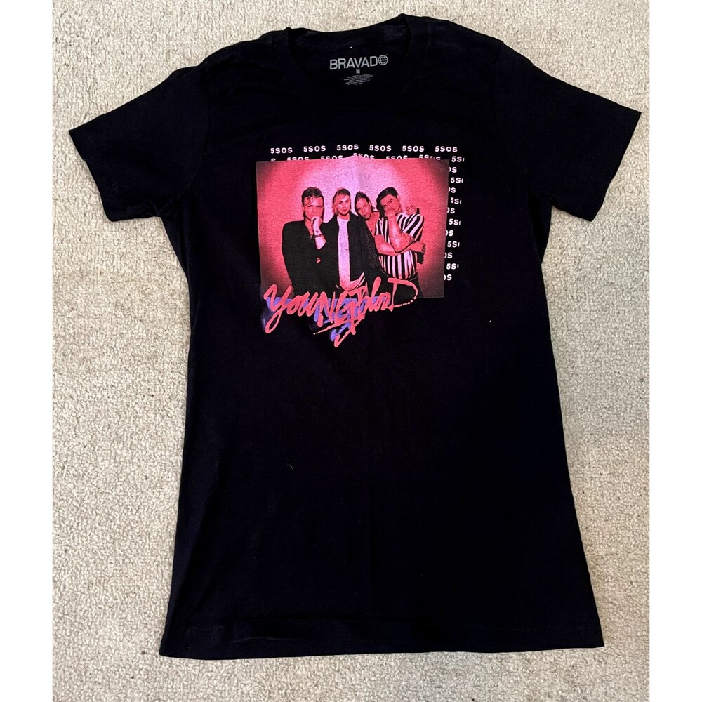 Vintage Young Blood Band T shirt Size M